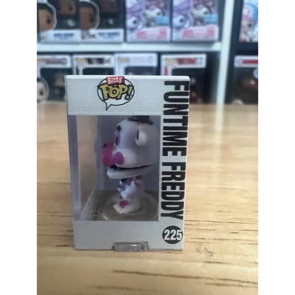 RARE CHASE BITTY Funtime Freddy Funko Pop 5 Nights Freddy's Sister Location #225 - Picture 4 of 6